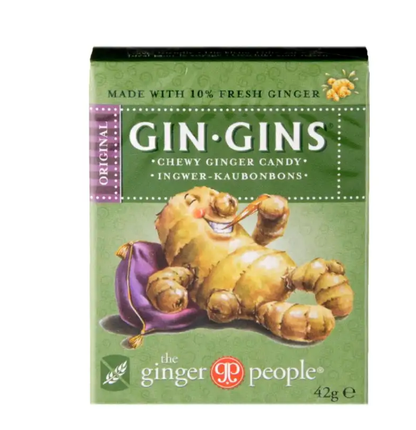 Gin Gins Original Caramelos Masticables de Jengibre