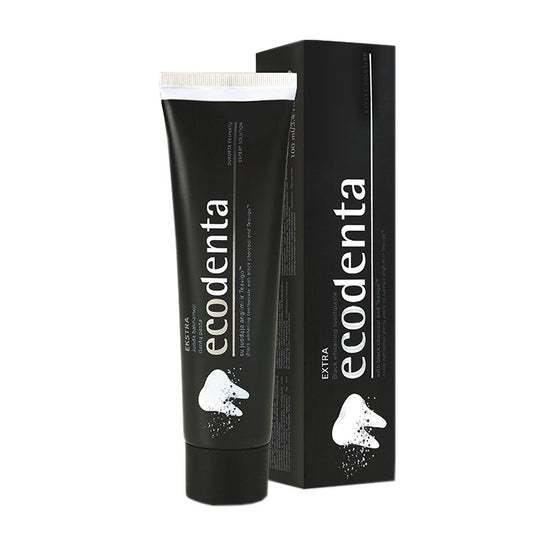 Ecodenta Pasta de Dientes Negra Extra Blanqueadora - 100ml
