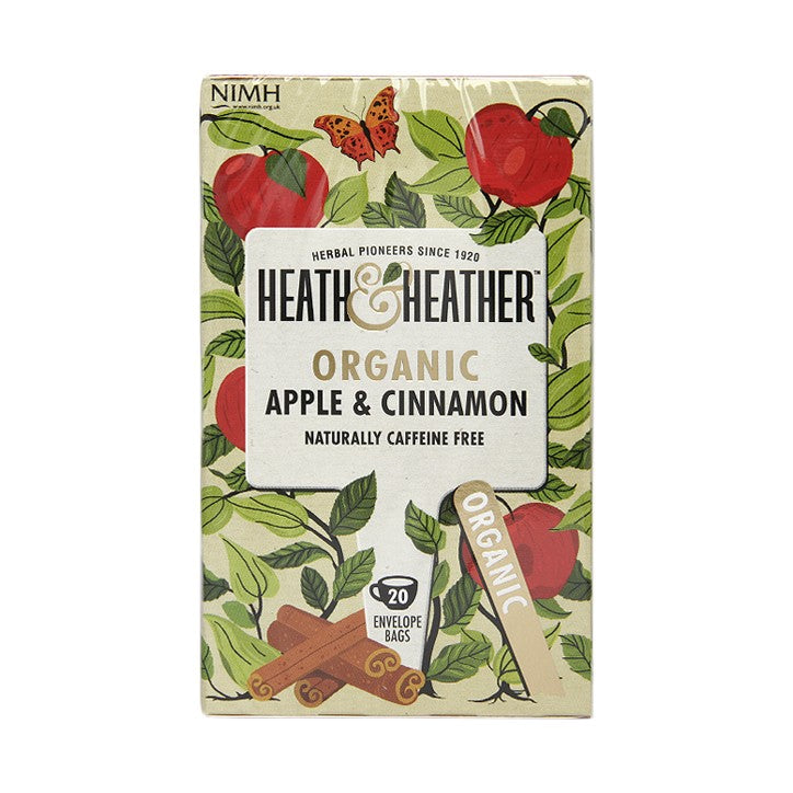Heath & Heather Orgánico Manzana y Canela - 20 Bolsitas