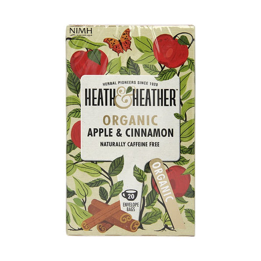 Heath & Heather Orgánico Manzana y Canela - 20 Bolsitas