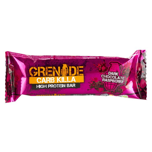Grenade Carb Killa Barrita de Proteina Chocolate Negro y Frambuesa - 60g
