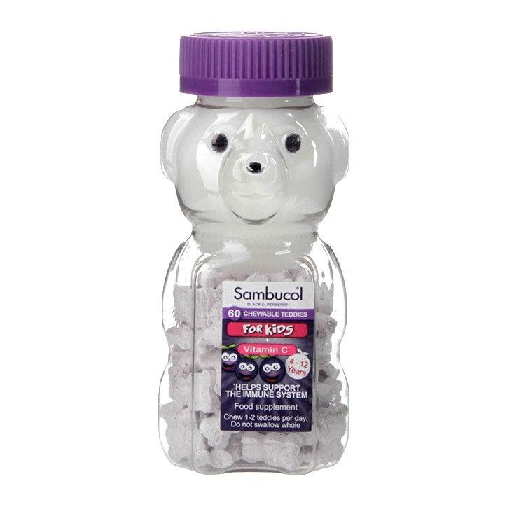 Sambucol Saúco Negro para Niños - 60 Comprimidos Masticables