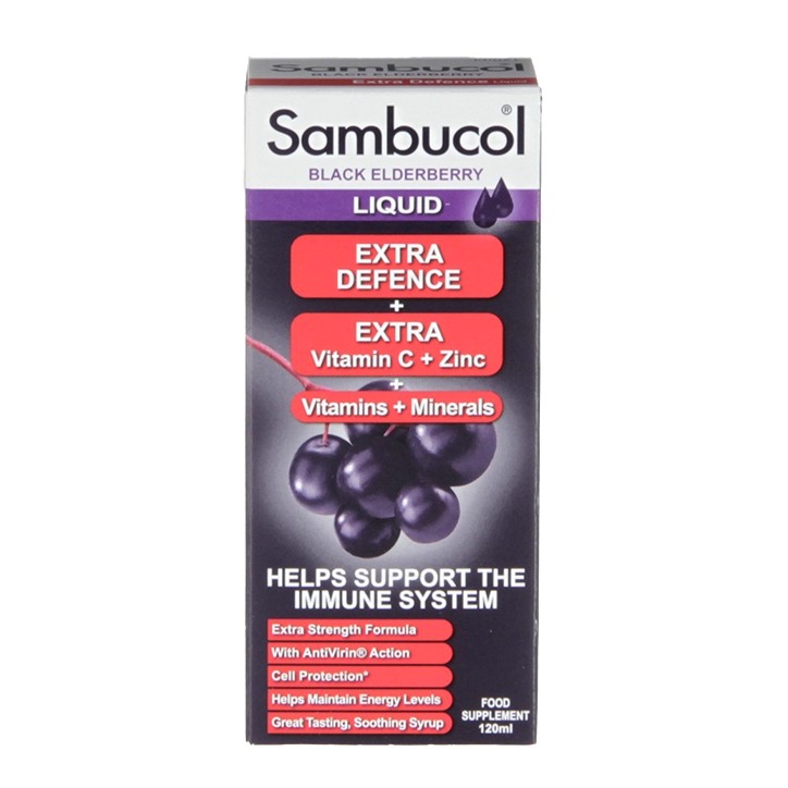 Sambucol Saúco Negro Extra Defence Líquido - 120ml