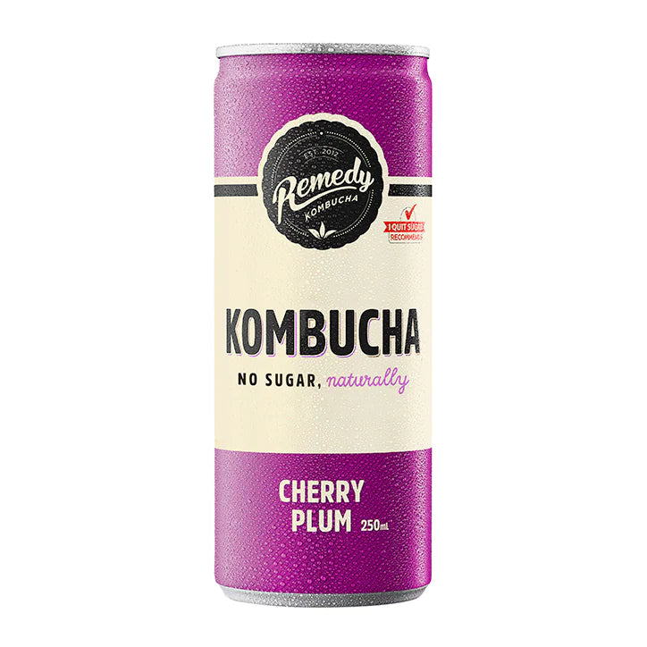 Remedy Kombucha Cereza y Ciruela - 250ml