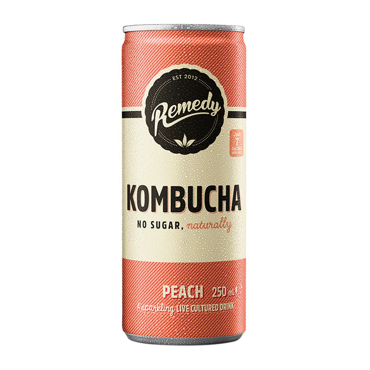Remedy Kombucha Melocotón - 250ml