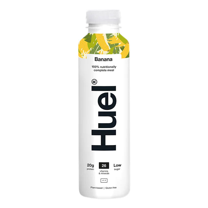 Huel comida nutricionalmente completa sabor plátano
