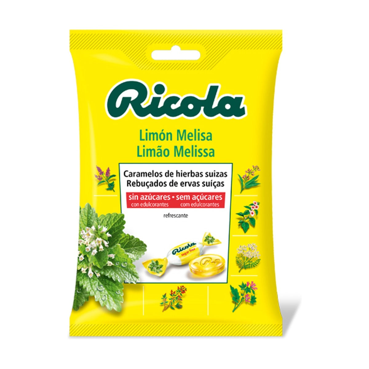 Ricola Caramelos de Hierbas Suizas con Limón y Melisa - 70g