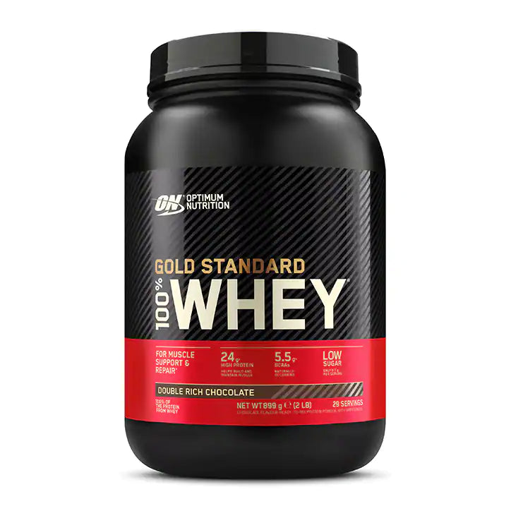 Optimum Nutrition Gold Standard 100% Whey Doble Rico Chocolate - 899g