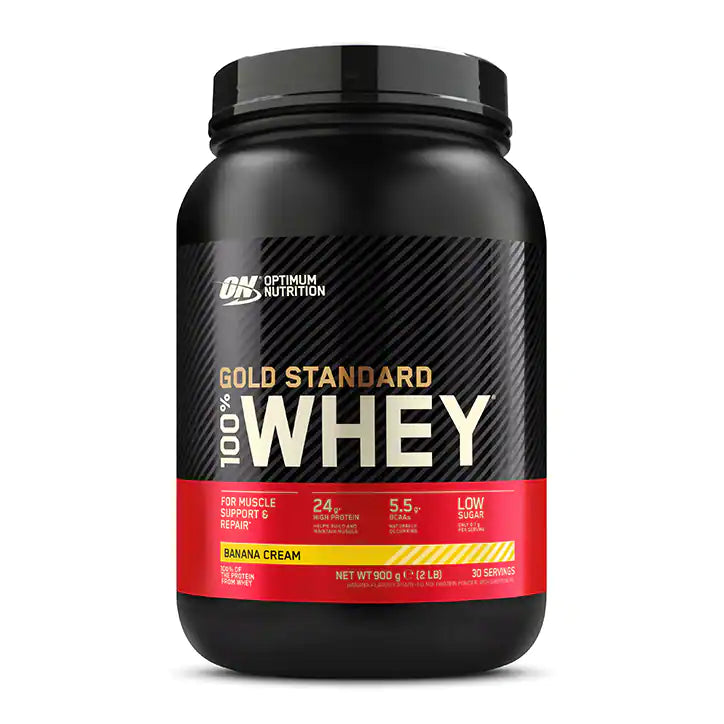 Optimum Nutrition Gold Standard 100% Whey Crema de Platano - 900g