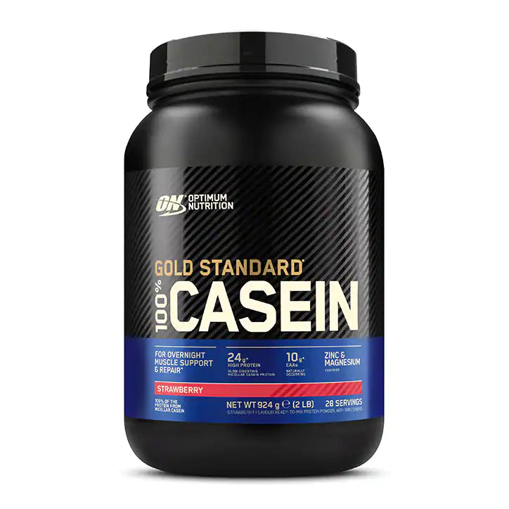 Optimum Nutrition Gold Standard 100% Caseína sabor Fresa - 924 g