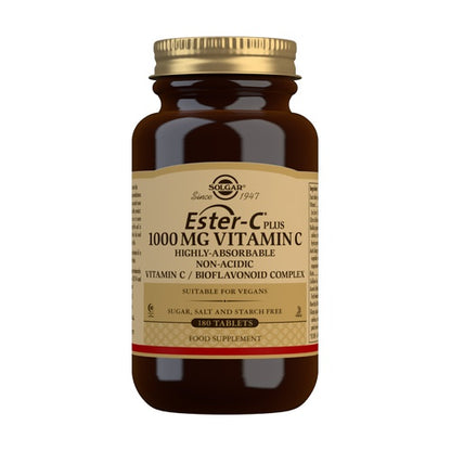 Solgar Ester - C Plus 1000mg con Vitamina C - 180 y 90 Comprimidos