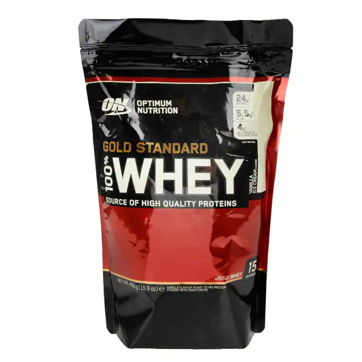 Optimum Nutrition Gold Standard 100% Whey Helado de Vainilla - 450g